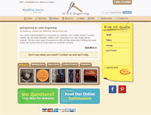 Tablet Screenshot of mkengraving.com